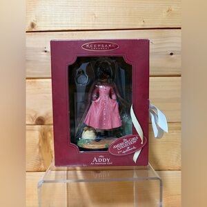2004 Hallmark American Girls Ornament 1864 Addy with Box